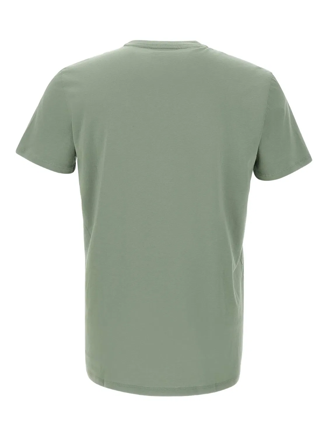 Футболка Lacoste с нашивкой-логотипом, однотонная, зеленый — фото 2
