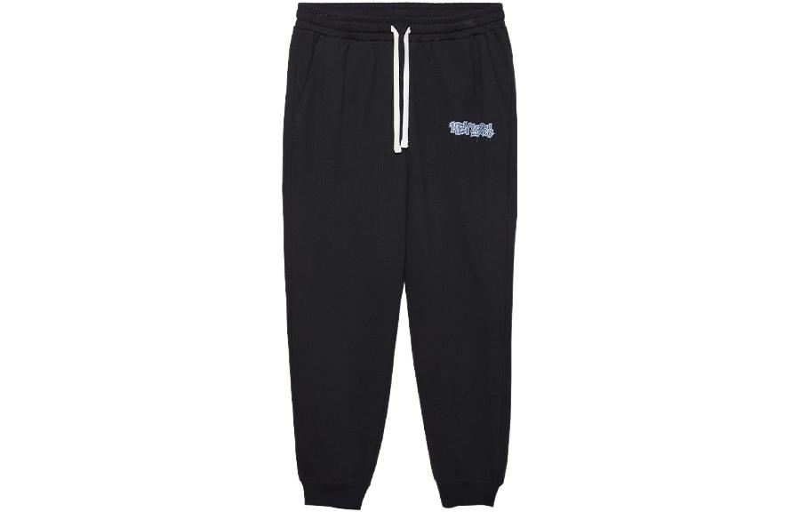 

New Era Вязаные спортивные штаны унисекс черный