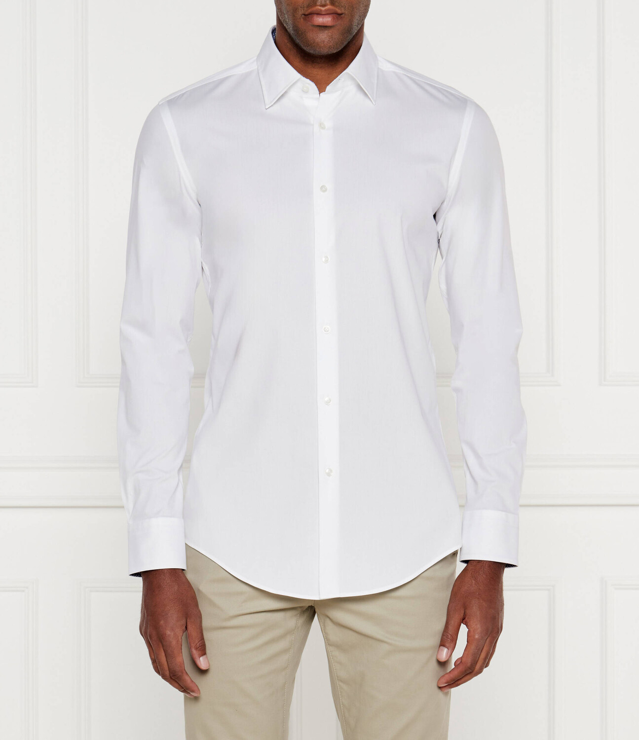 

Рубашка BOSS BLACK Slim Fit, белый