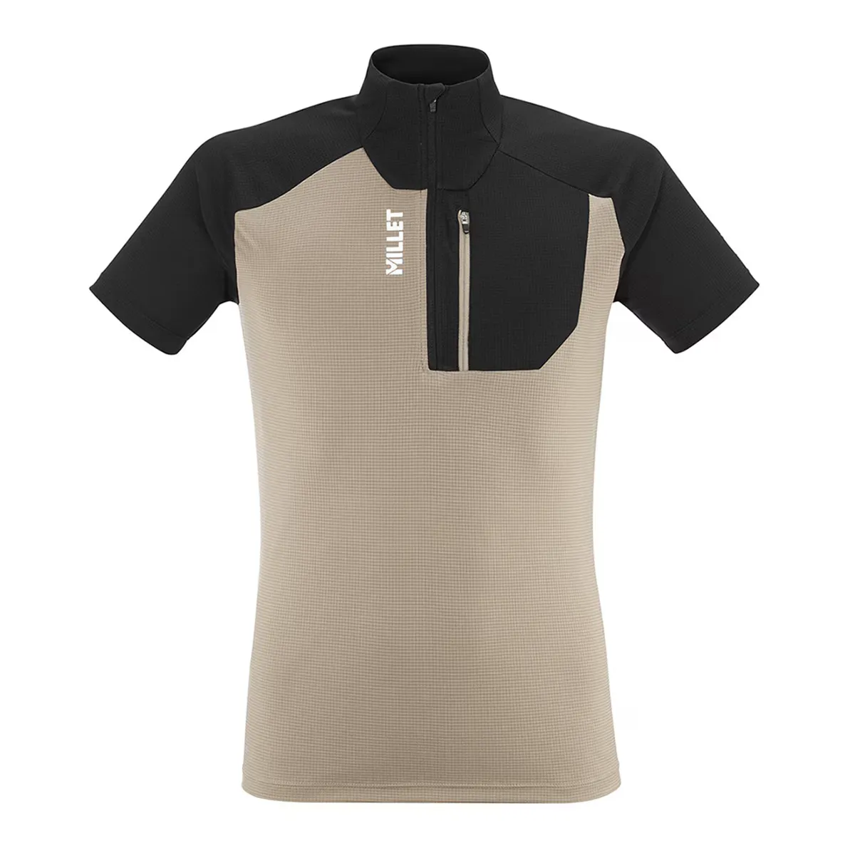 

Футболка мужская KAMET TS ZIP SS M Millet, бежевый