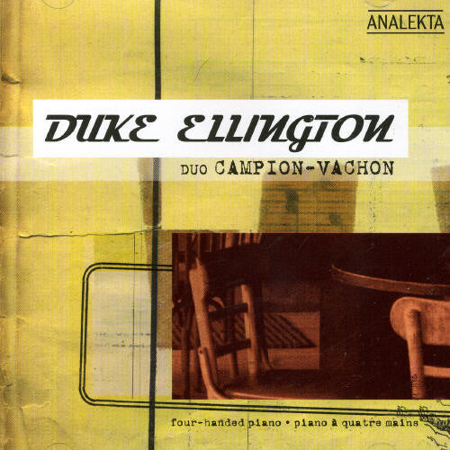 

CD диск Duo Campion-Vachon: Duke Ellington: Four Handed Piano