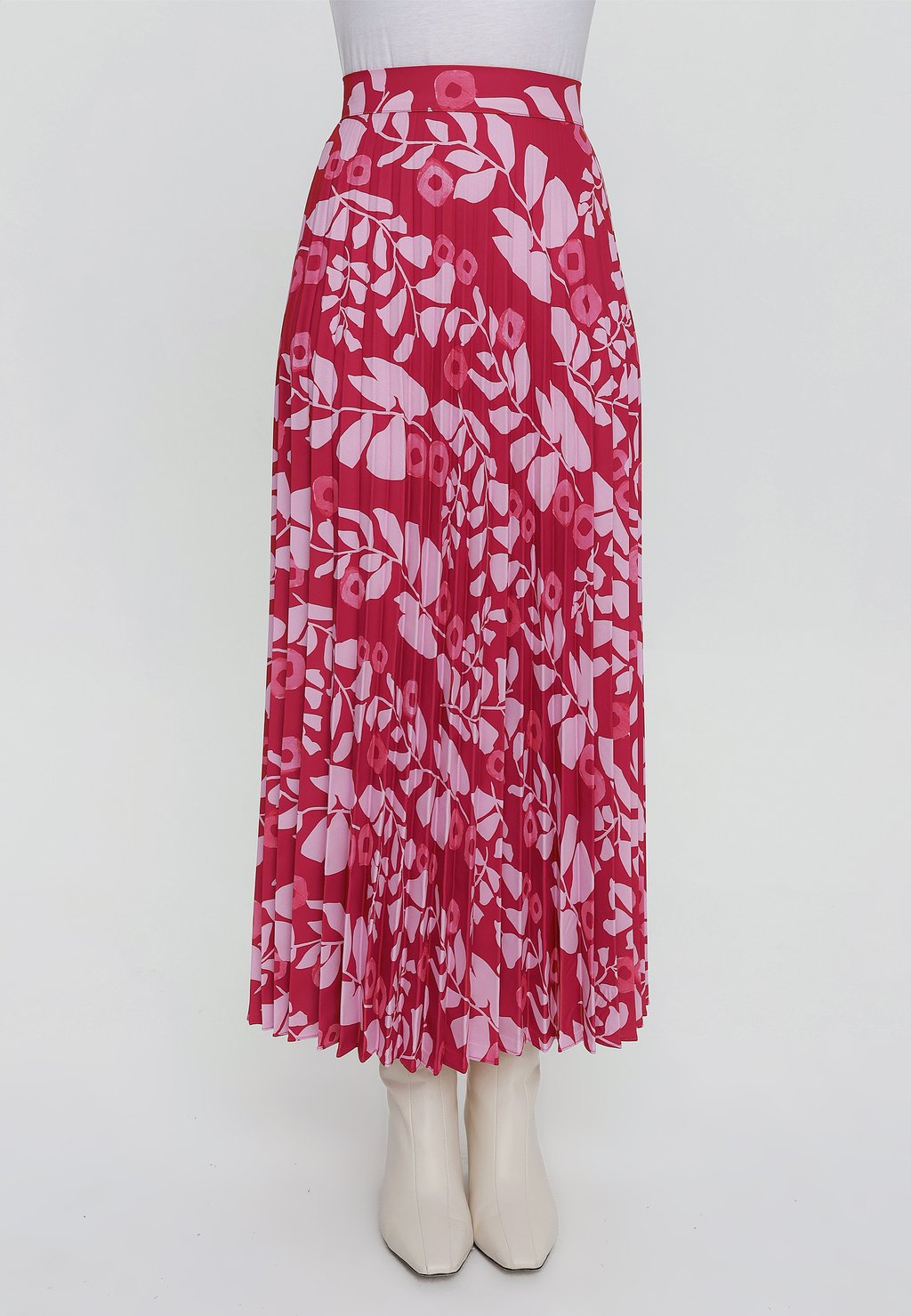 

Юбка плиссированная MODEST BELTED MAXI DAY DRESS Armine, красный