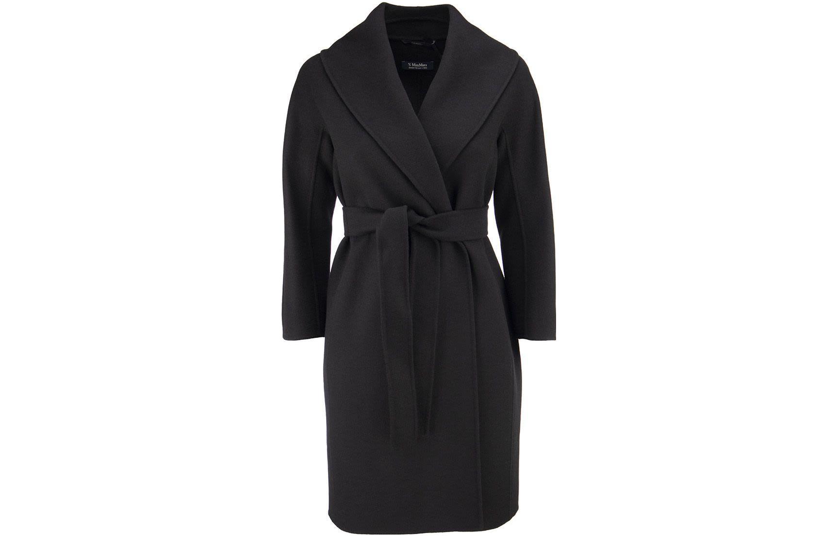 

Пальто женское черное 'S MAX MARA, Черный, Пальто женское черное 'S MAX MARA