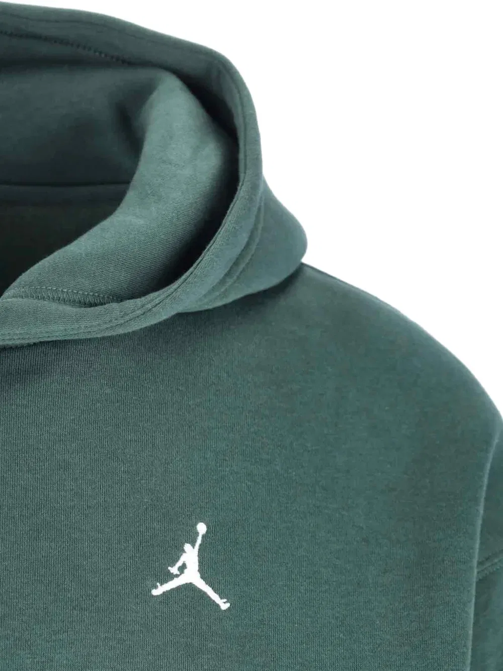 Худи Jordan Brooklyn с вышитым логотипом Nike, зеленый — фото 3