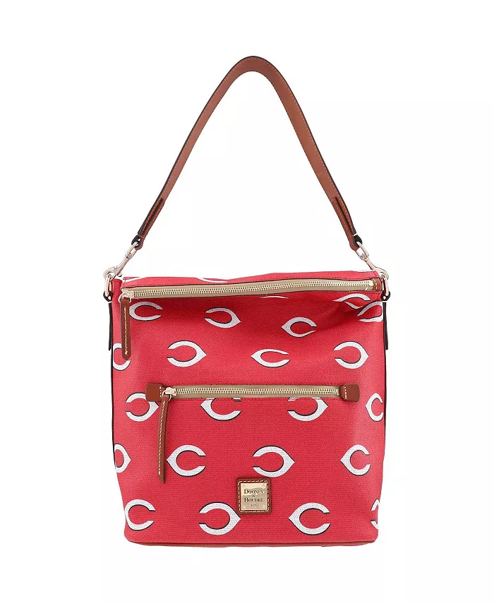 

Большая спортивная сумка на плечо с монограммой Cincinnati Reds Dooney & Bourke