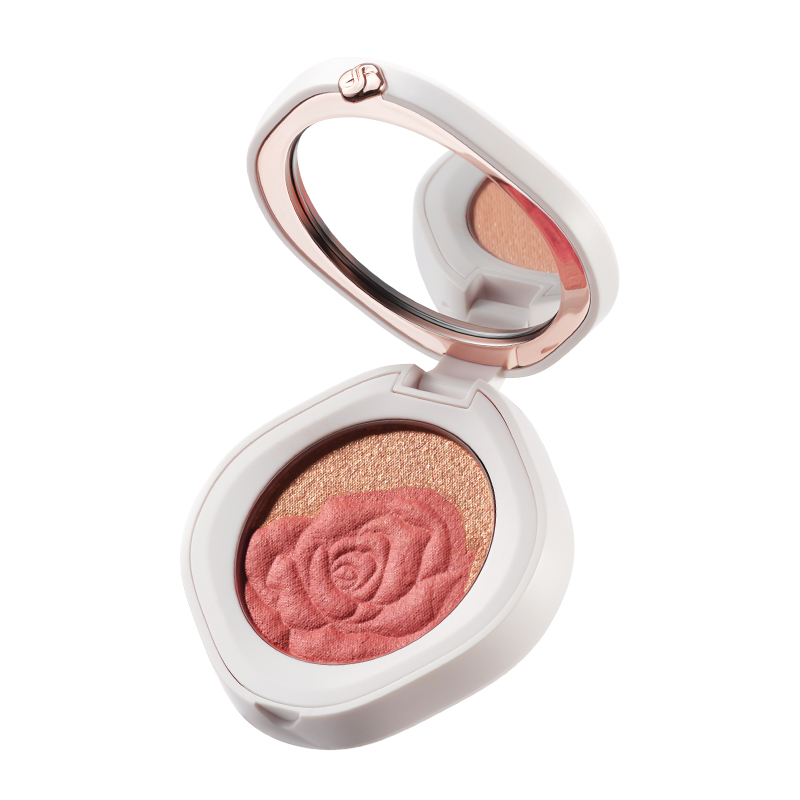 

Румяна luo hua fei xia rouge blush для стойкого контурирования с натуральным шиммером 4g Florasis