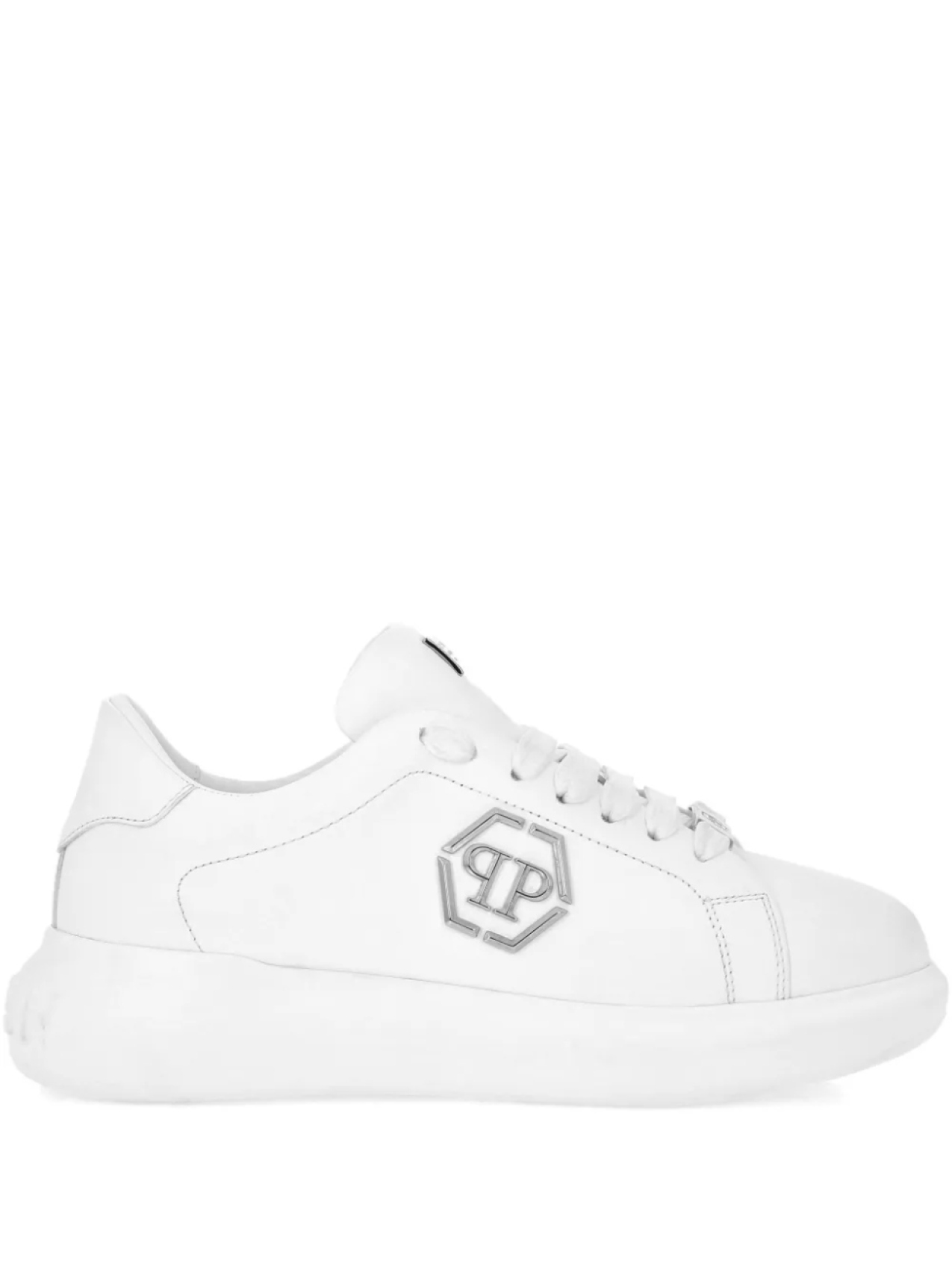 

Philipp Plein кеды с логотипом Hexagon, белый