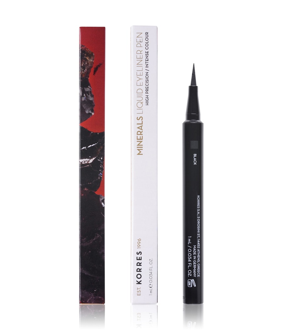 

Подводка для глаз KORRES Minerals, Nr. 01 - Black, 1 ml