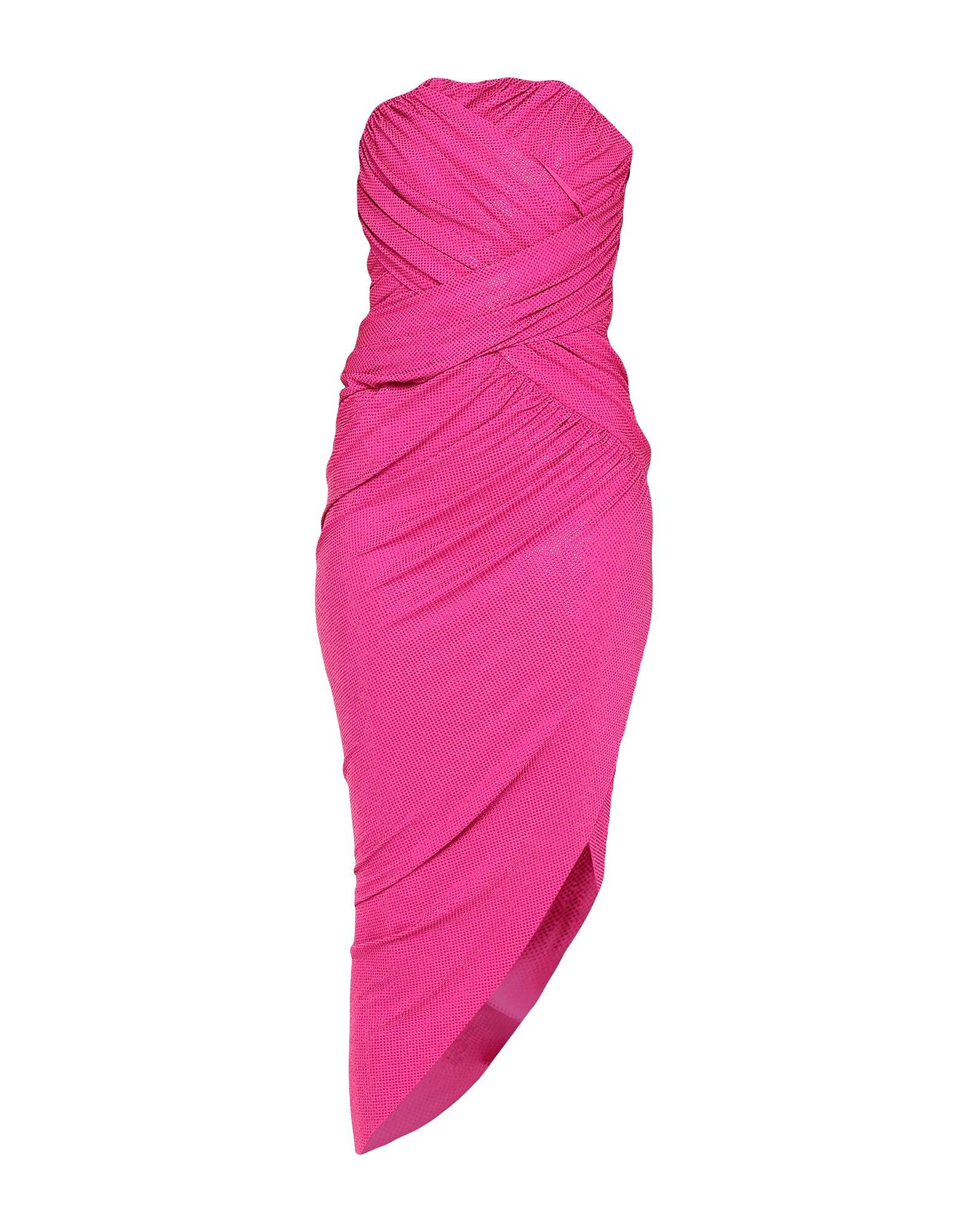 

Платье миди Alexandre Vauthier, фуксия