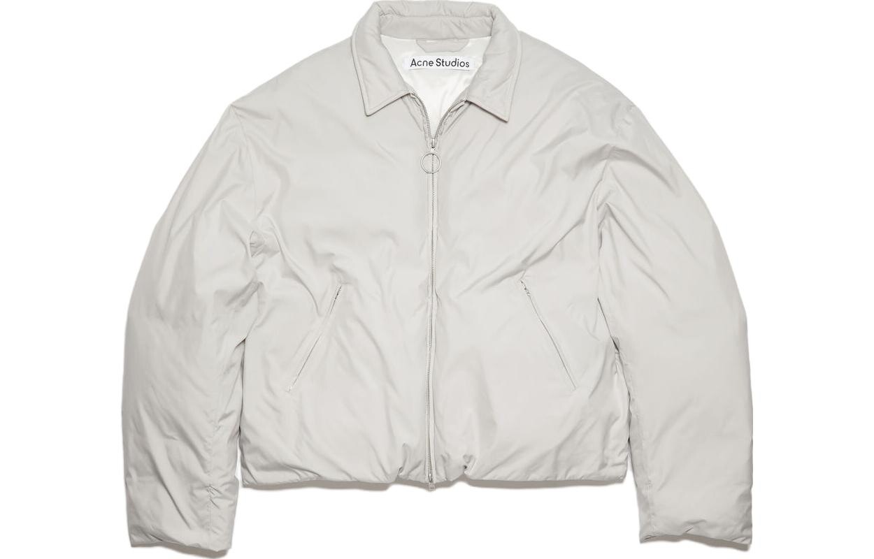 

Пуховик мужской серый Acne Studios