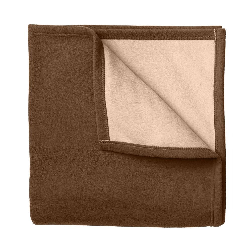 

Двустороннее флисовое одеяло Brylanehome Bh Studio BrylaneHome, цвет Chocolate