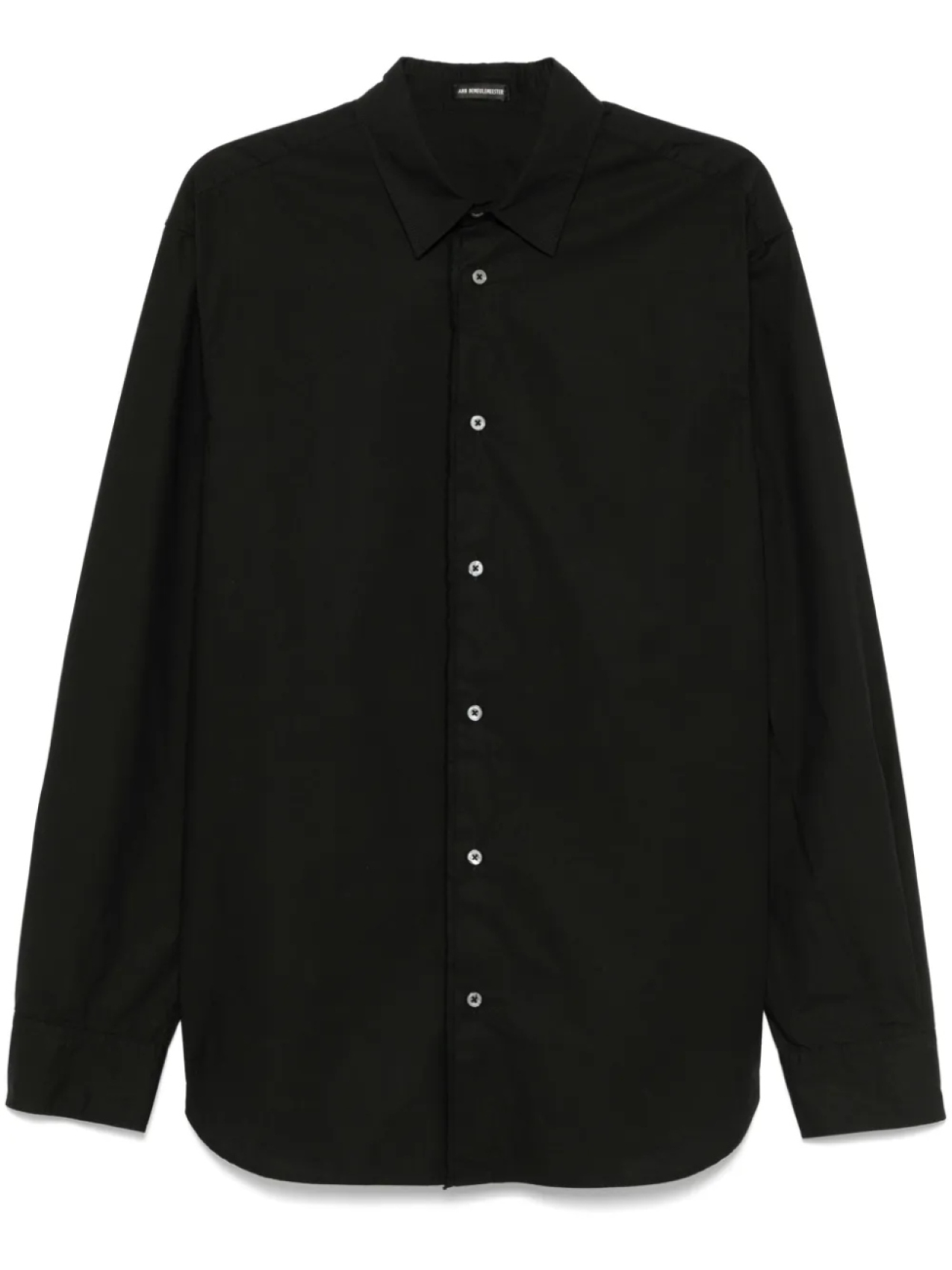 

Поплиновая рубашка Ann Demeulemeester, черный