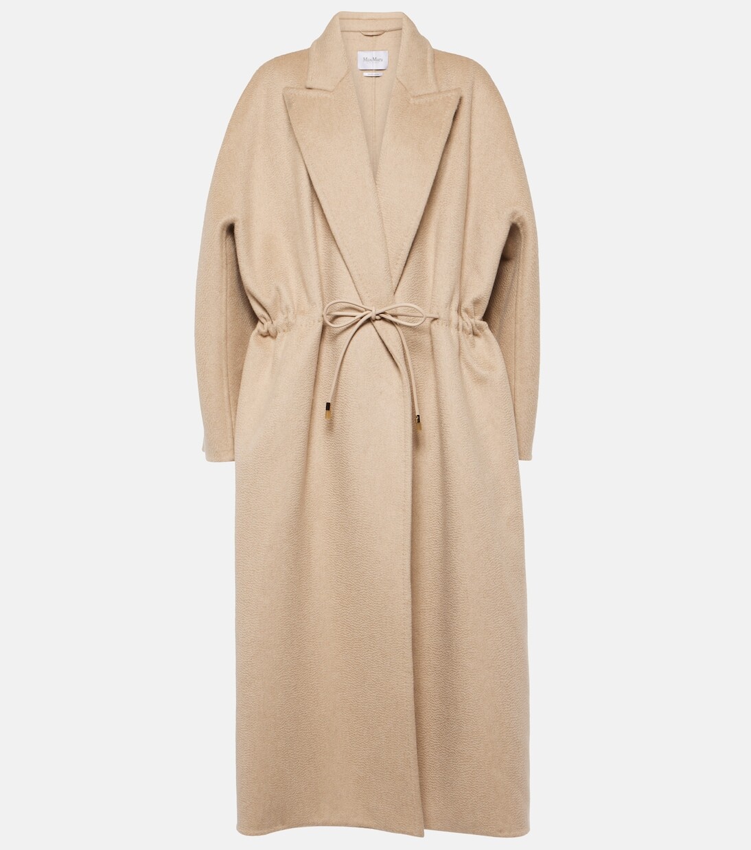 

Кашемировое пальто оверсайз bertone Max Mara, нейтральный