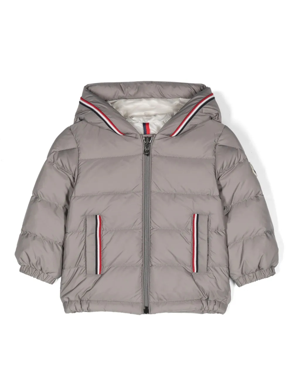 

Пуховик Merary с капюшоном Moncler Enfant, серый