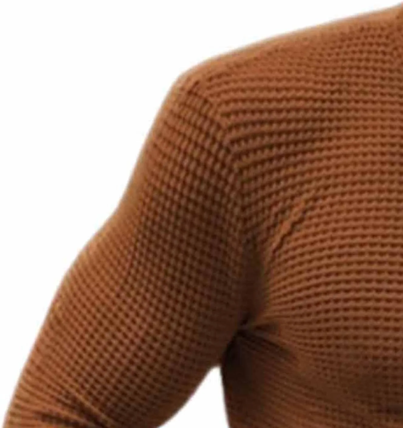 Футболка для мужчин Casual Slim Fit с длинным рукавом и круглым вырезом — фото 3