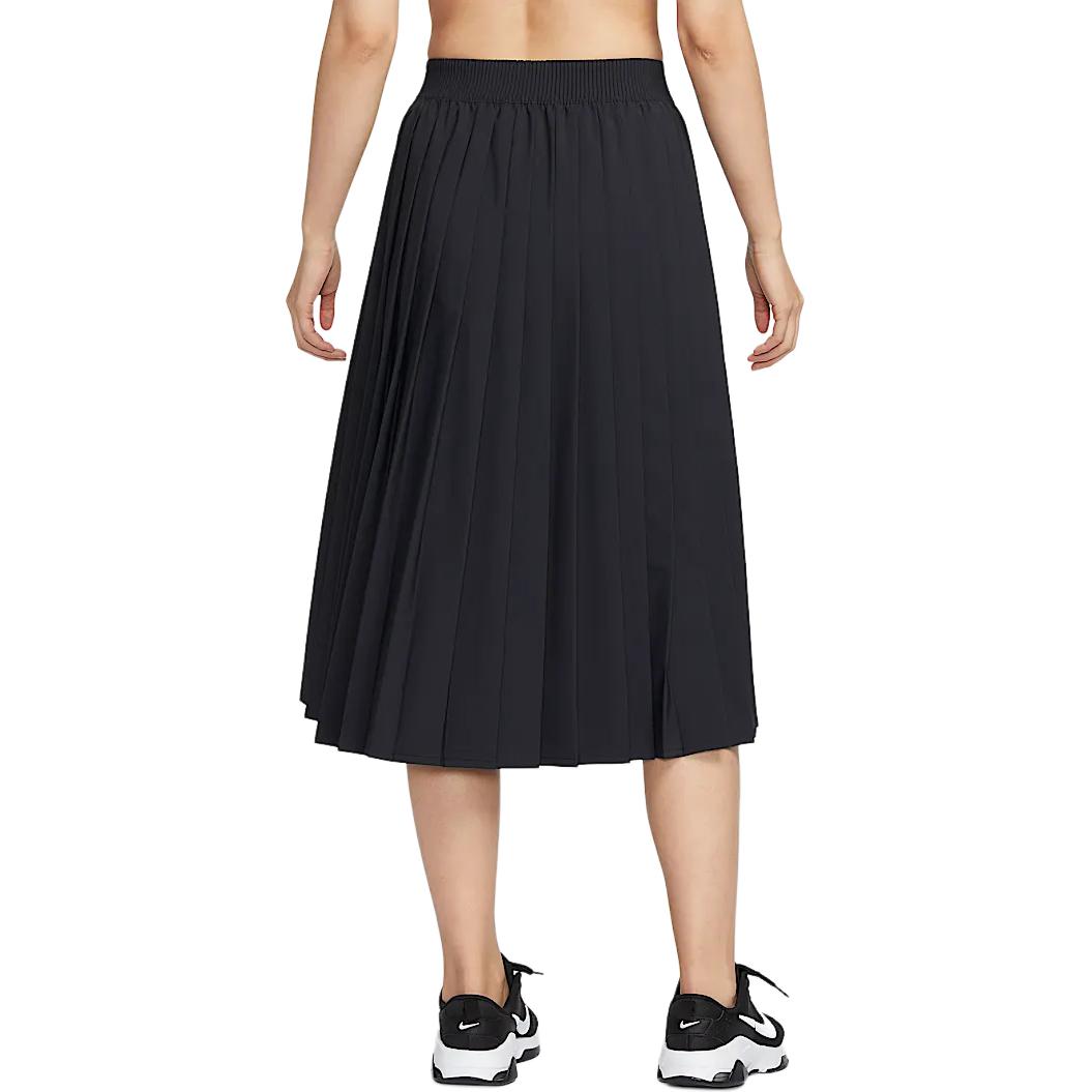 Nike Dri-Fit 24.7 PerfectStretch повседневная длинная юбка для женщин Black/Dark Charcoal Gray — фото 4