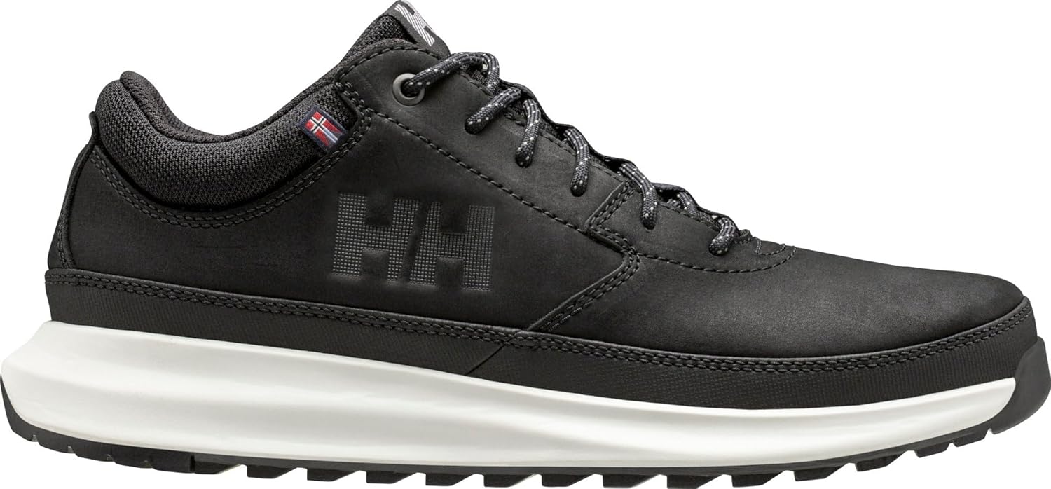 Helly-Hansen Beckett мужские водонепроницаемые ботинки для активного отдыха - прочная, удобная и стильная обувь Helly Hansen, 990 Black/Off White — фото 4
