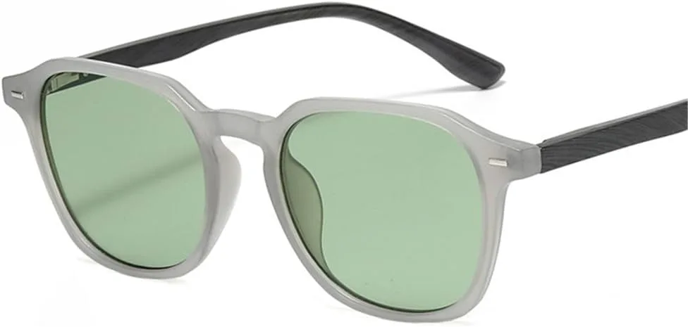 

Солнцезащитные очки UV400 с защитой от УФ-излучения - с текстурой дерева, желейного цвета, для женщин и мужчин, для бега и активного отдыха UYPTK, Matte Leopard Tea