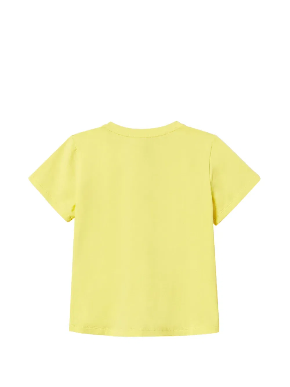 Футболка с круглым вырезом и короткими рукавами Twinset Kids, желтый — фото 2