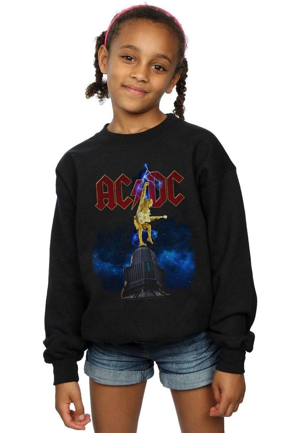 

Толстовка с молнией для верхней губы Stiff AC/DC, черный