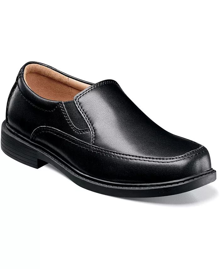 

Туфли-комбинезоны Little Boy Bogan, JR II Slip on Uniform Florsheim, черный