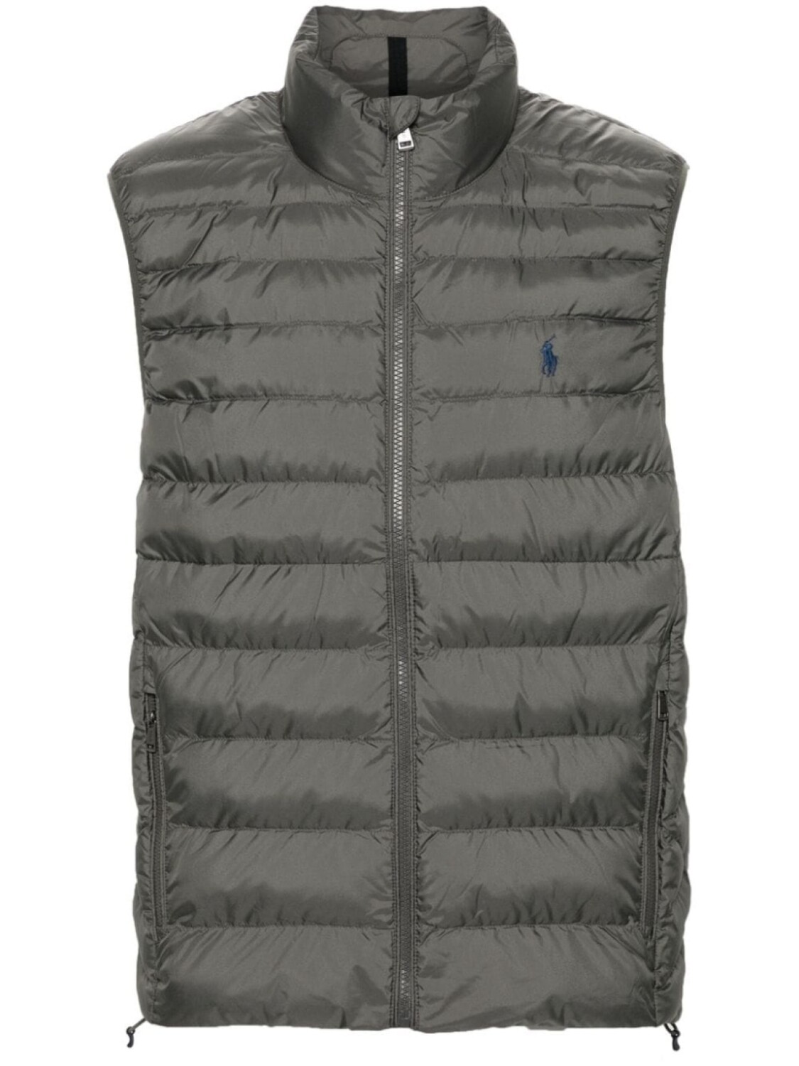 

Polo Ralph Lauren стеганый жилет с воротником-воронкой, серый
