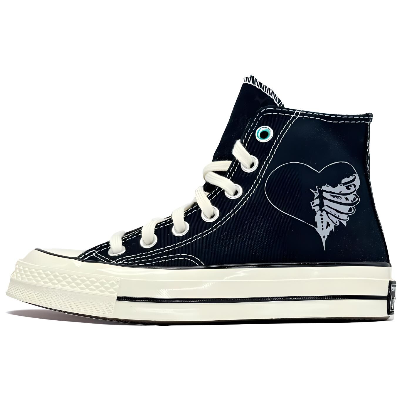 

Кеды Converse 1970s Canvas Shoes Unisex High-Top Black White
