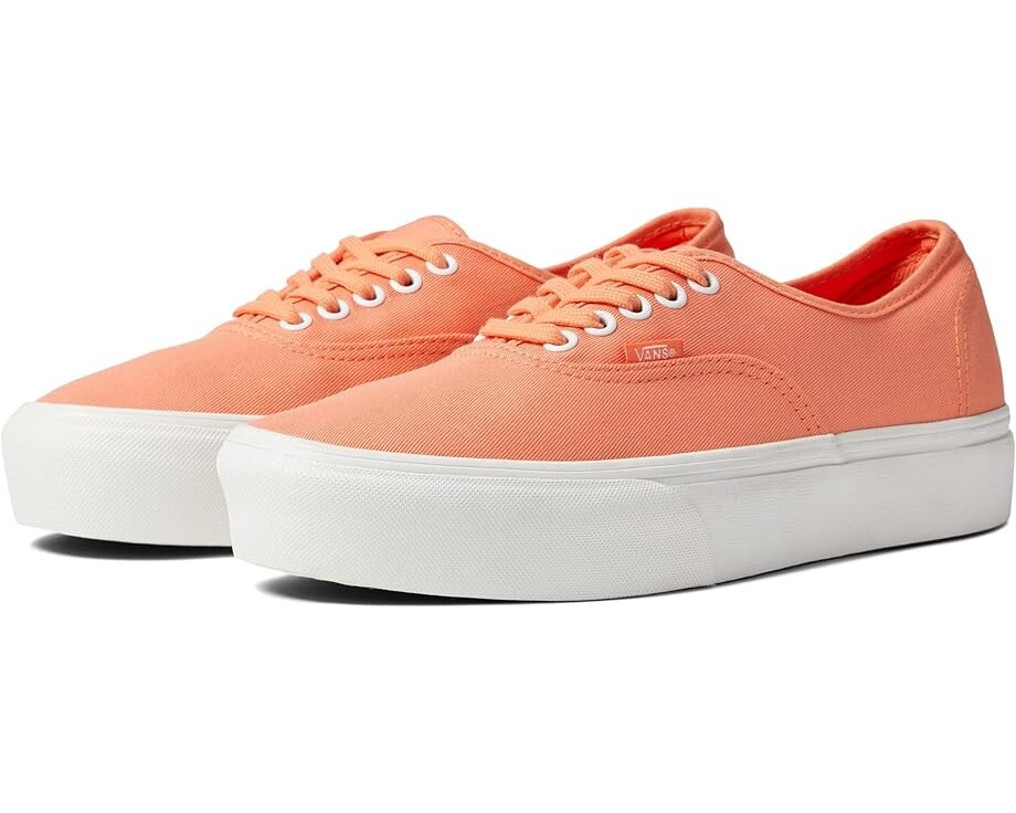 

Кроссовки Vans Authentic Platform 2.0, цвет Melon/Blanc De Blanc
