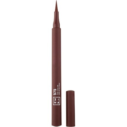 

Макияж The Color Pen Подводка для глаз 575 Коричневая жидкость 10H Стойкая формула, не размазывающаяся для чувствительных глаз Веганский Без жестокости, 3Ina