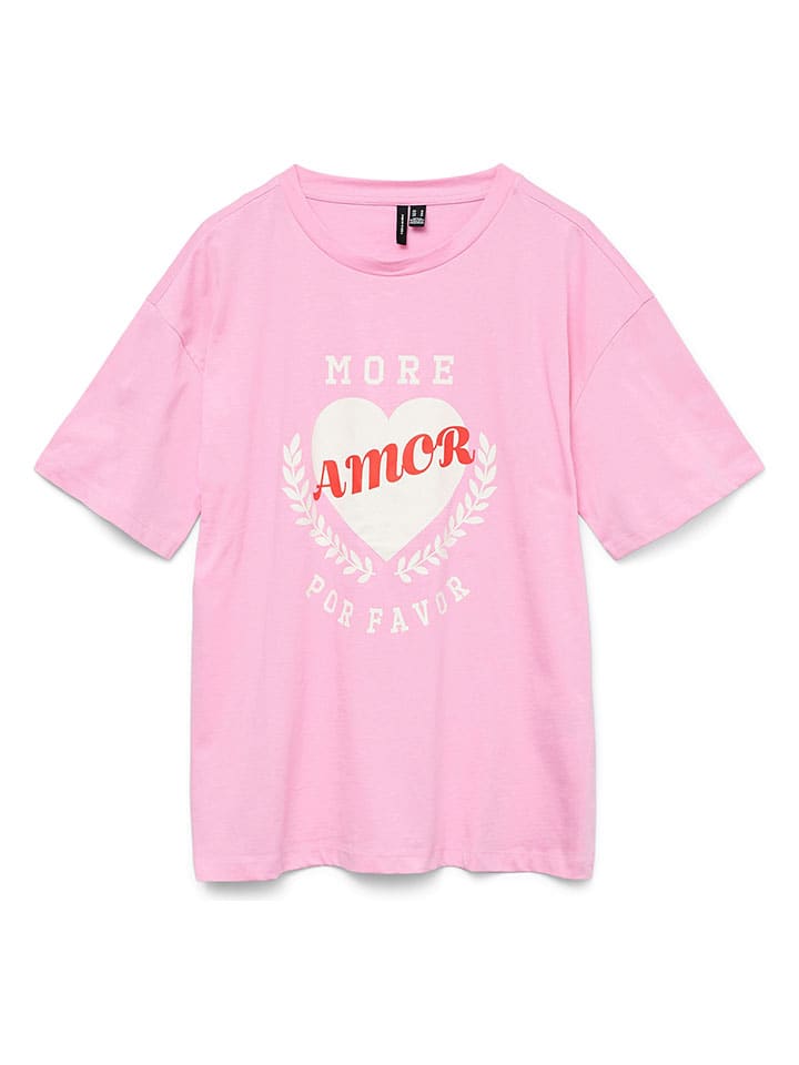 

Футболка Vero Moda, розовый