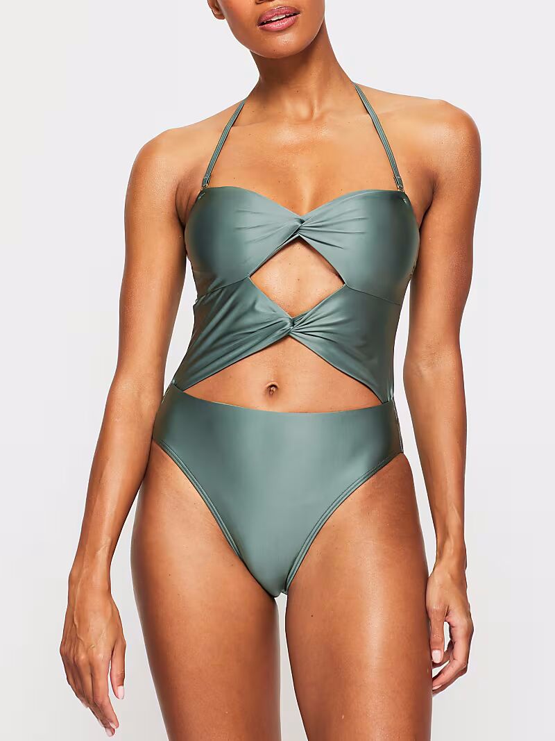 

Купальник KBX Swim solid collections зеленого цвета
