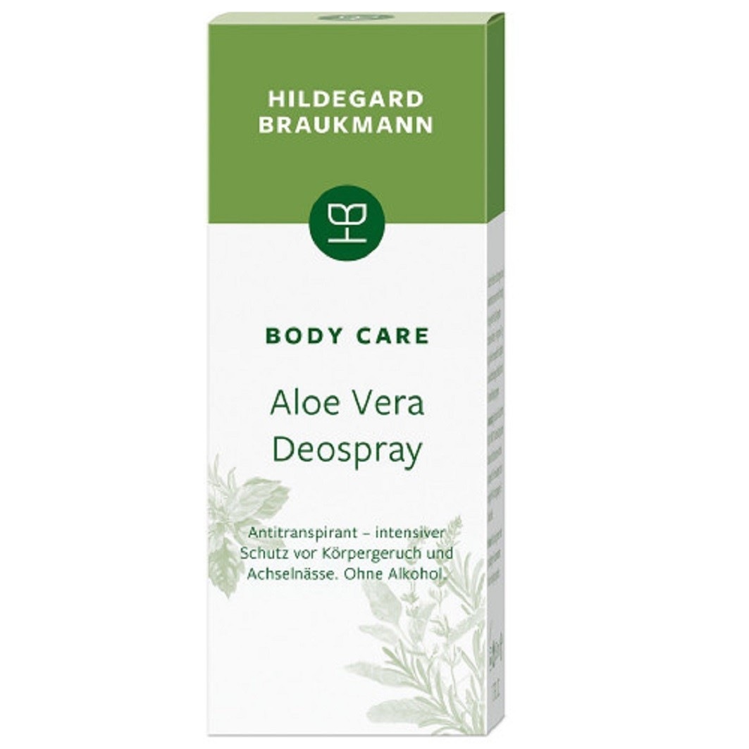 Дезодорант body care aloe vera deospray Hildegard Braukmann, объем 50 мл — фото 2