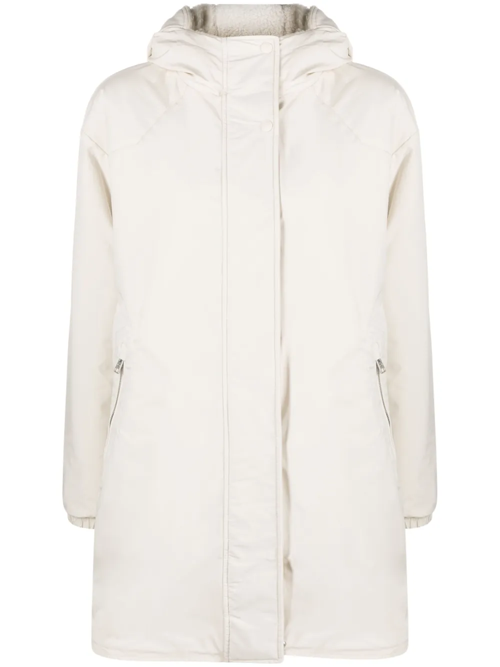 

Двустороннее пальто с капюшоном WOOLRICH, нейтральный