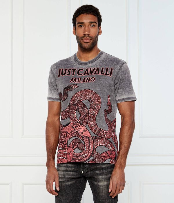 

Футболки Regular fit Just Cavalli, серый