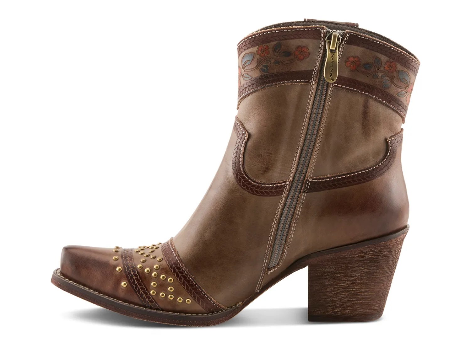 Ботинки L'Artiste Saddleup Bootie, серо-коричневый/мультиколор — фото 2