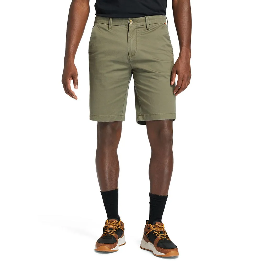 

Шорты Timberland Squam Lake Stretch Twill chino, зеленый