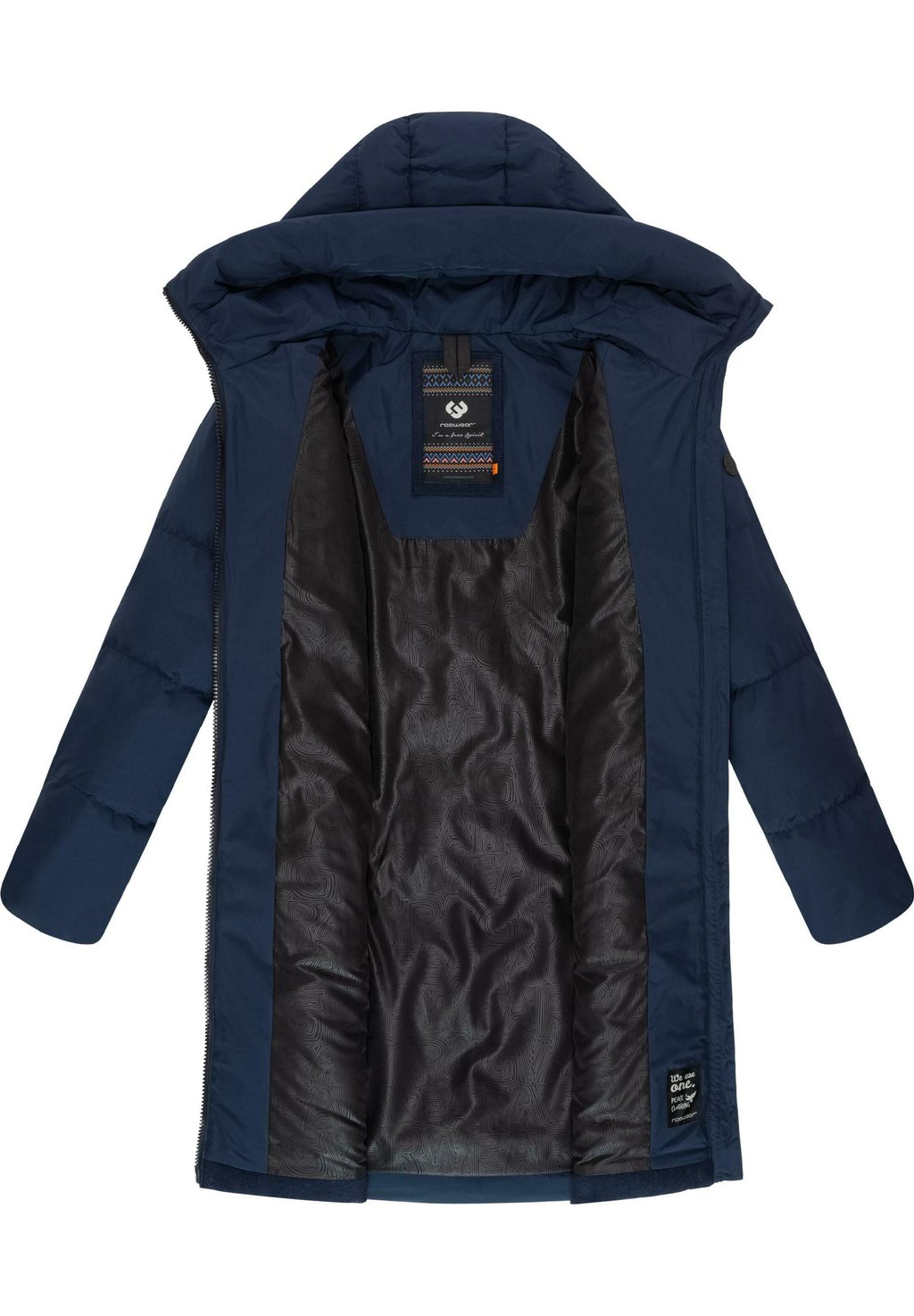 

Зимнее пальто JUMANA Ragwear, темно-синий