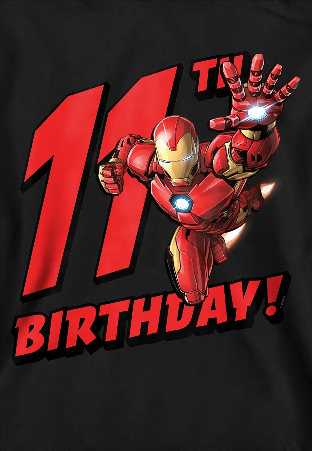 Детский худи Marvel Iron Man, черный — фото 2