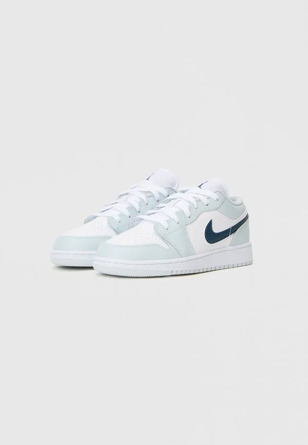 Кроссовки air jordan 1 low унисекс Jordan, White/Squadron Blue/Aura — фото 2