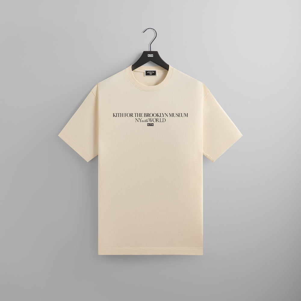 

Футболка Kith for the Brooklyn Museum Sketch Tee, цвет Sandrift