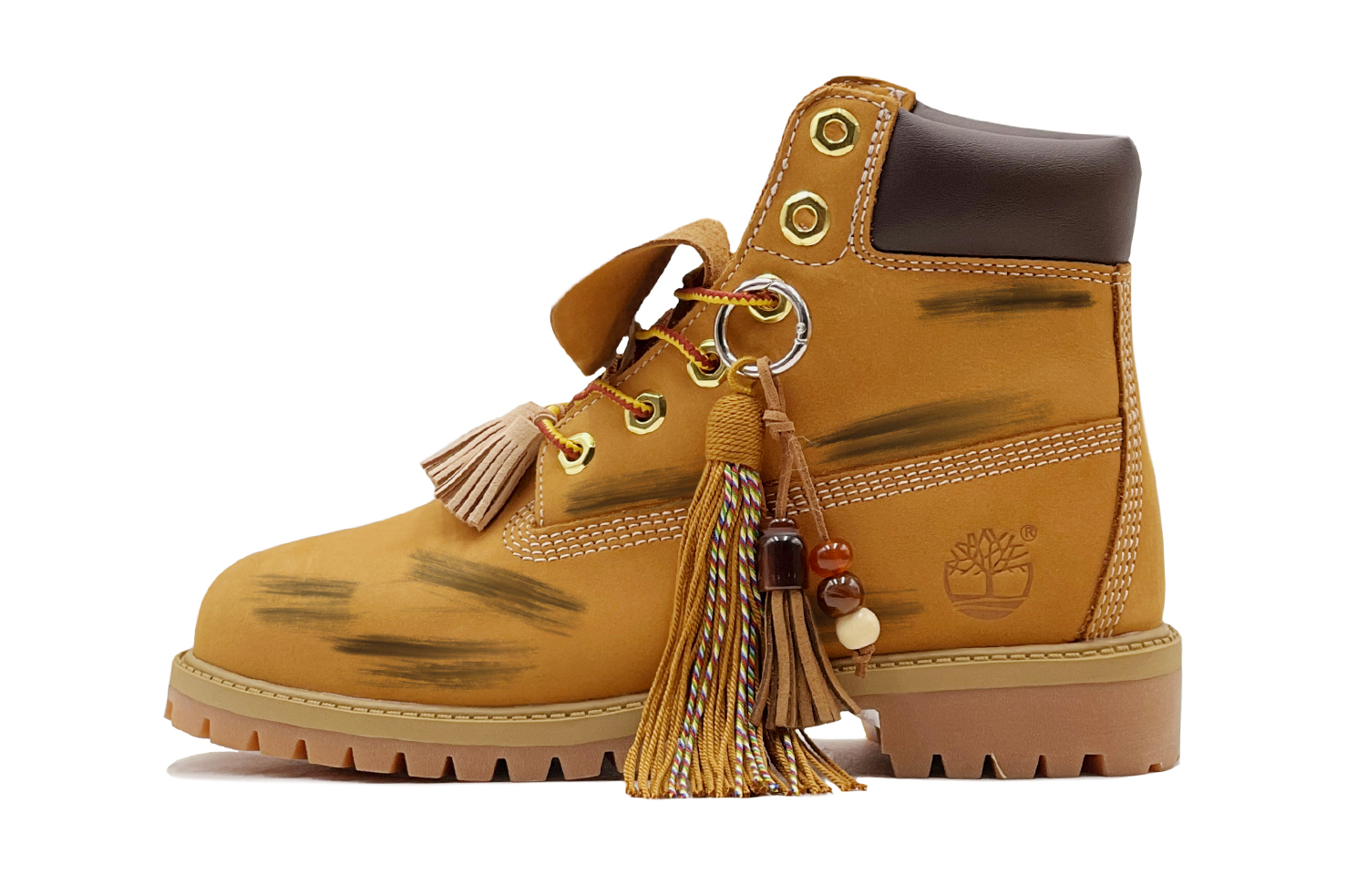 

Премиум коллекция детские ботинки grade school Timberland, желтый