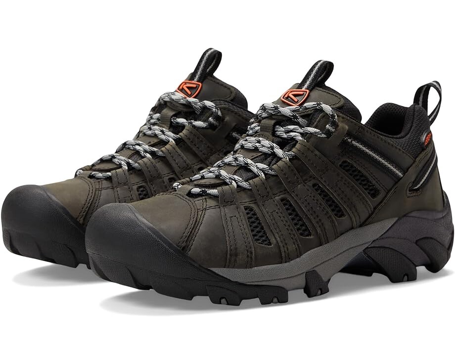 

Походная обувь KEEN Voyageur, цвет Steel Grey/Scarlet Ibis