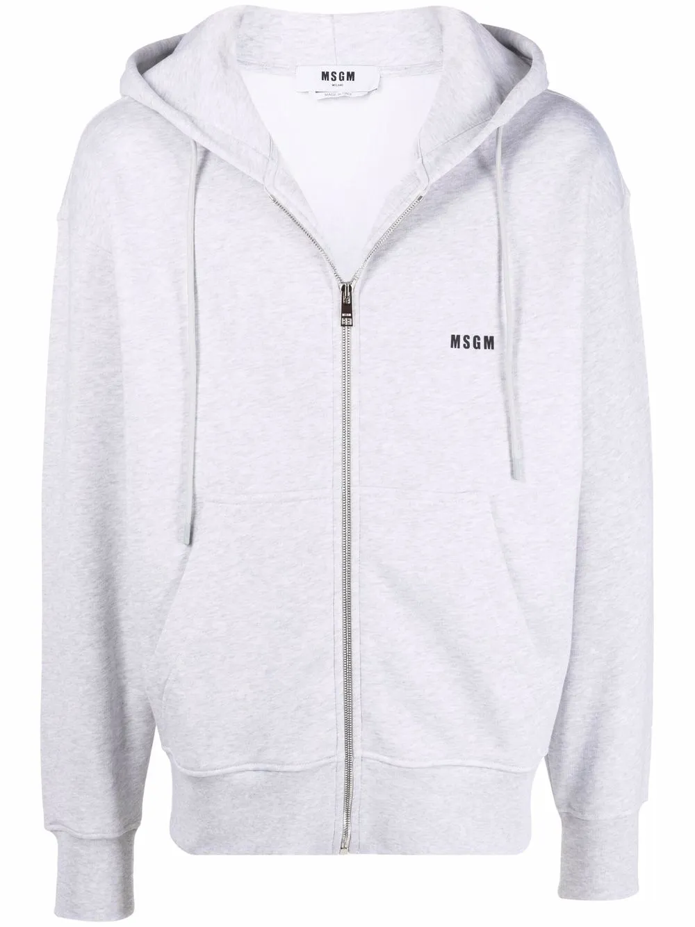 

Худи с кулиской и логотипом MSGM, серый