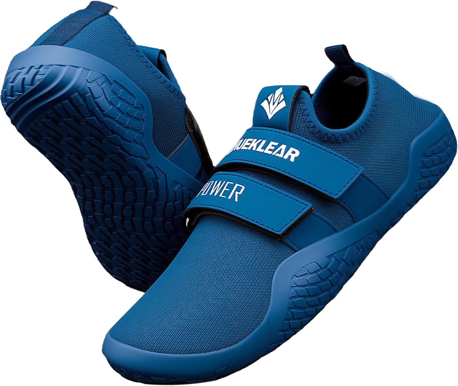 

Обувь для становой тяги MANUEKLEAR - обувь для тяжелой атлетики для мужчин и женщин - обувь для приседаний, фитнеса, кросс-тренинга, тренировки в спортзале босиком M Manueklear, синий
