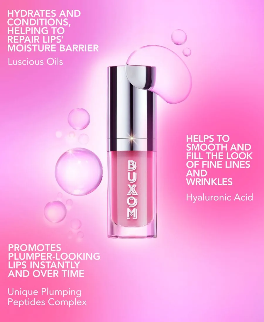 Масло для увеличения объема губ Full-On Buxom Cosmetics, белый russian — фото 4