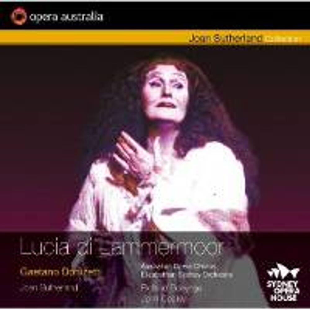 

Диск CD Donizetti:Lucia Di Lammermoor - Gaetano Donizetti, Joan Sutherland, Richard Bonynge