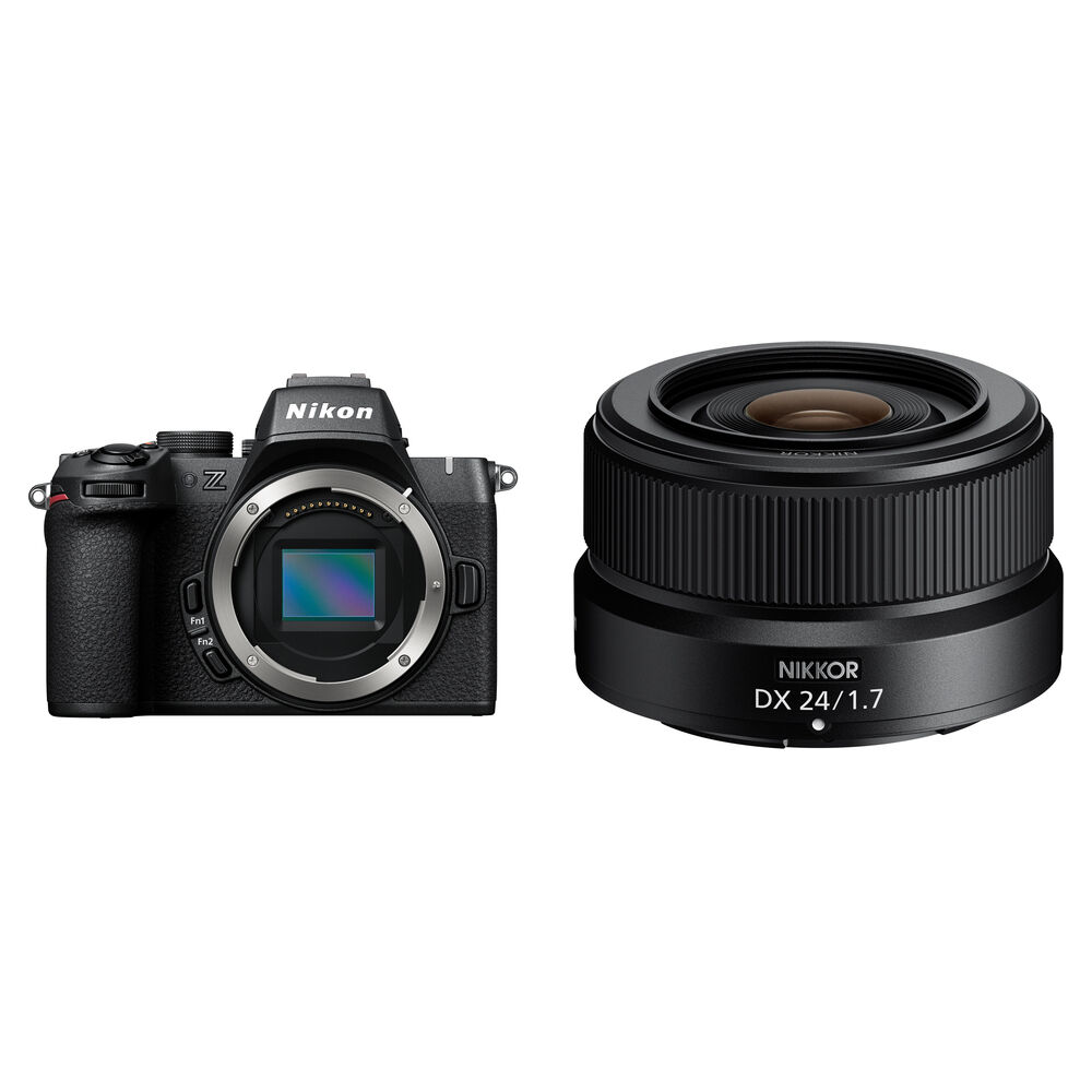 

Беззеркальная камера Nikon Z50 II Mirrorless Camera with 24mm f/1.7 Lens Kit