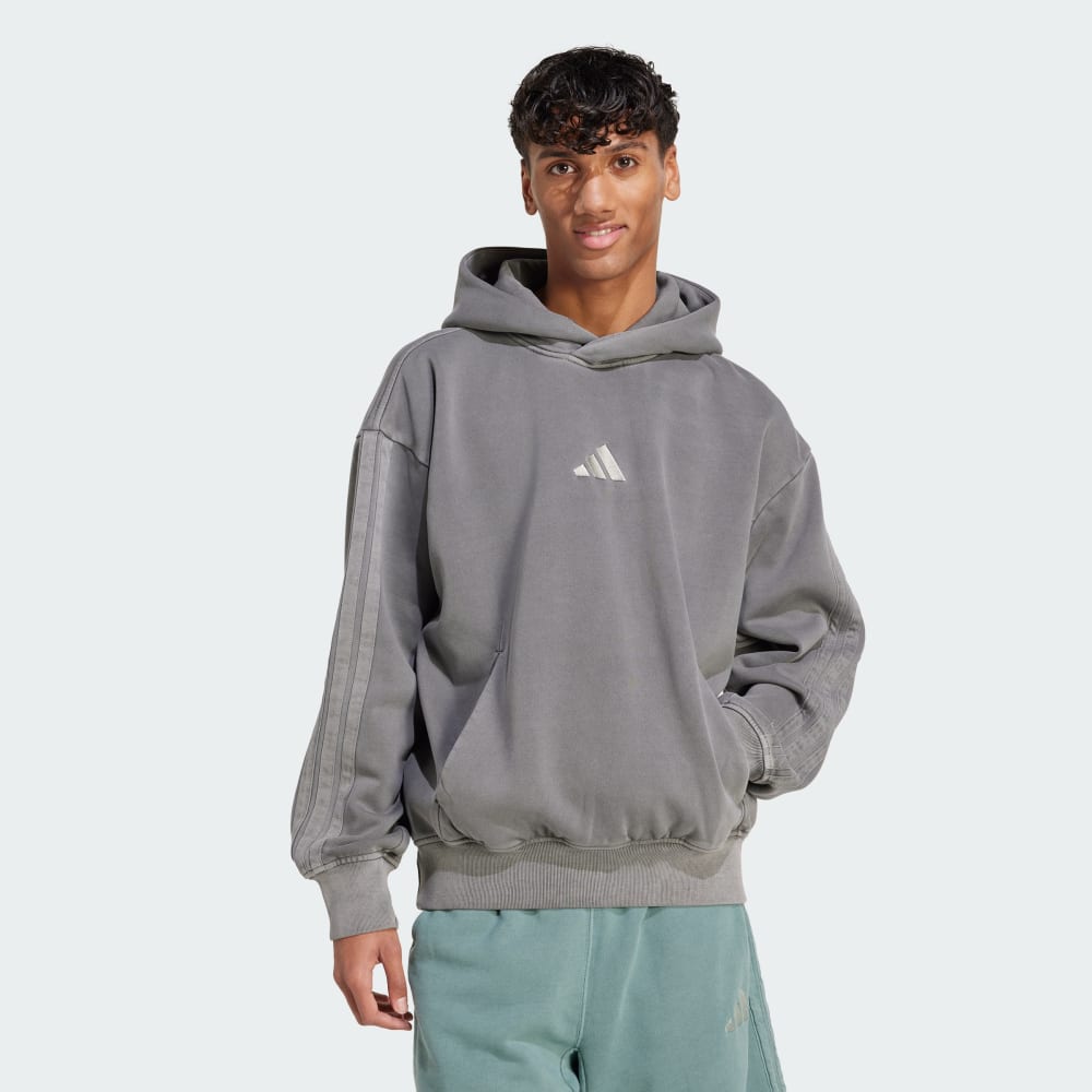

Худи Adidas ALL SZN Fleece Washed Hoodie, черный