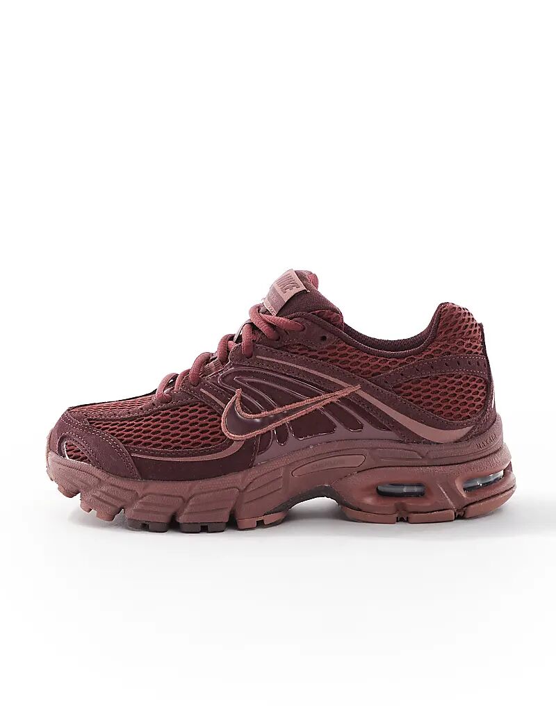 Кроссовки Nike Air Max Moto 2K бордового цвета