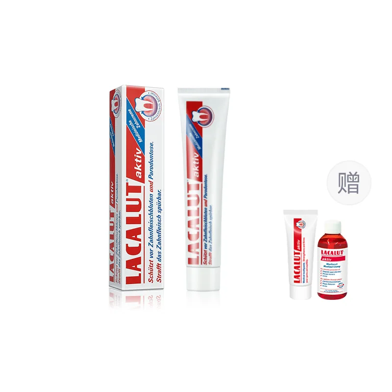 Зубная паста и порошок для чистки зубов LACALUT, Gum Soothing Toothpaste 75ml*1 — фото 4